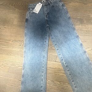 Princess Polly Denim Straight Leg Jeans